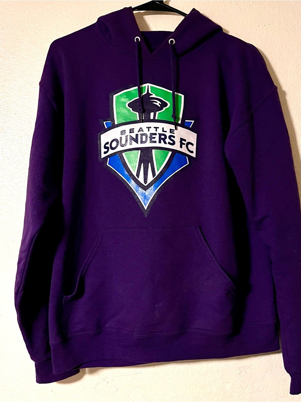 Seattle Sounders FC Pull-Over hoodie (M)